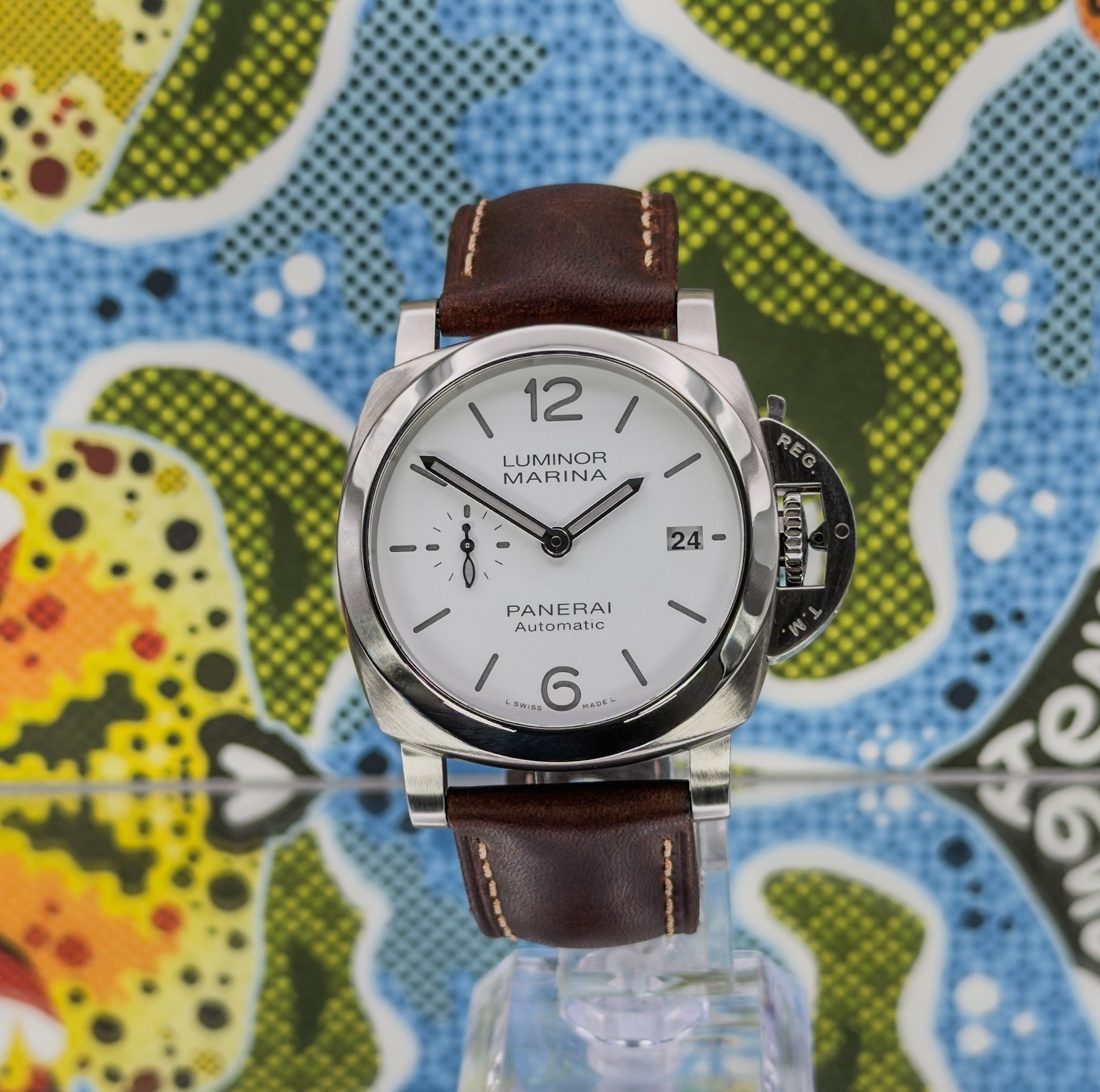 PANERAI LUMINOR MARINA QUARANTA 40MM ref.PAM01271 (2023) FULL SET w/ WARRANTY