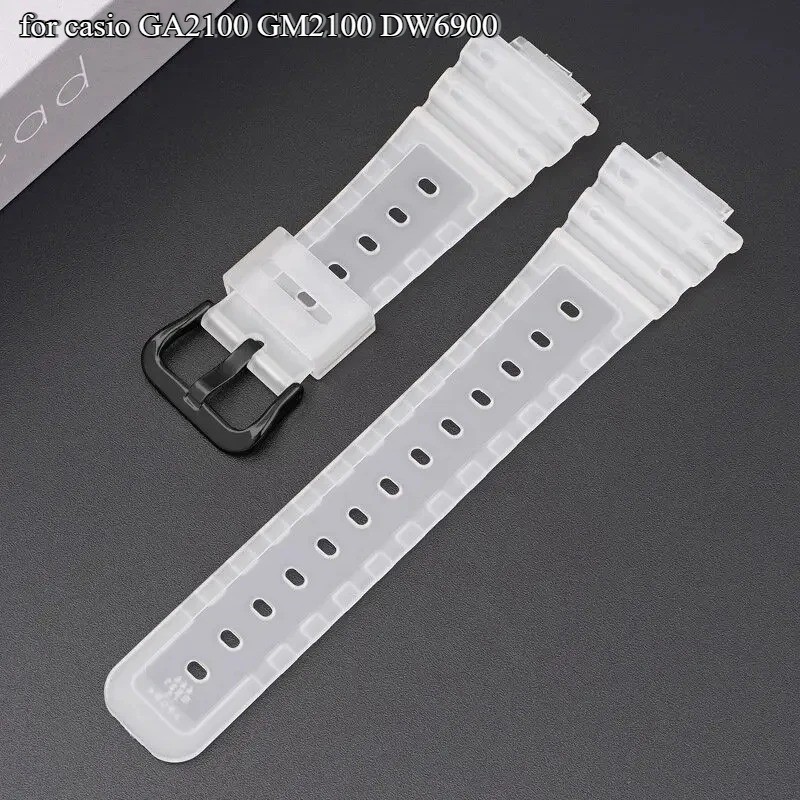 Rubber Strap for Casio G SHOCK GA-2100 DW-5600 DW-6900 Watch Band Sport 16mm onl