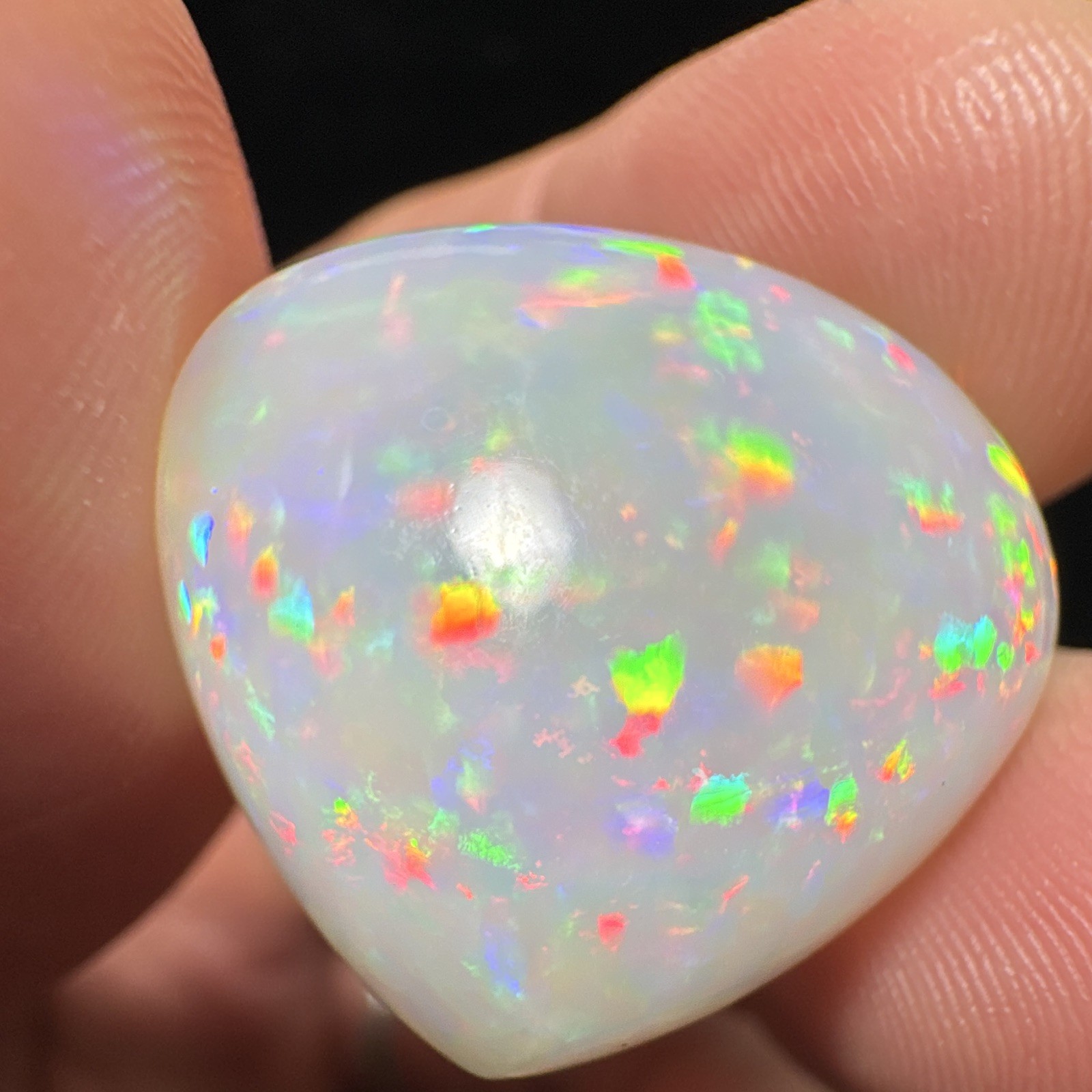 Ethiopian Opal Cabochon Loose Gemstone 34.25ct