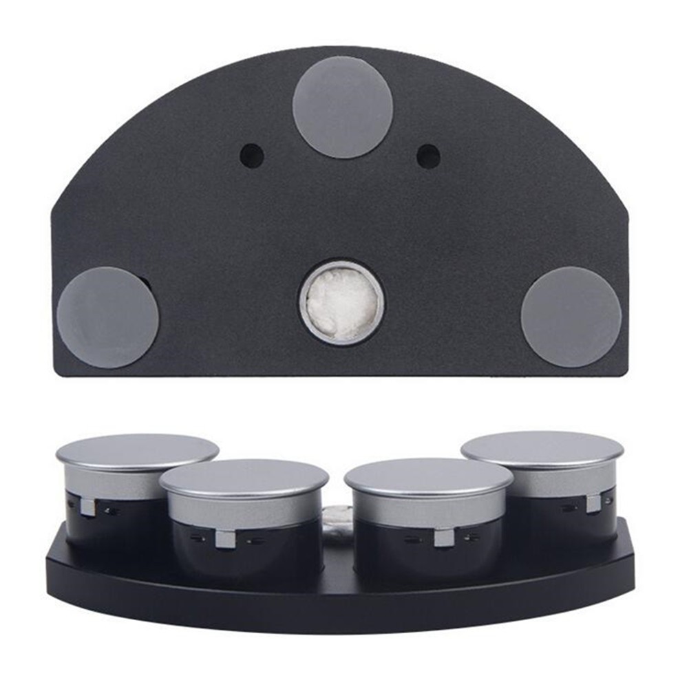 Replaceable Oil Cup Stand with 4 Ceramics Containers for Watchmaker