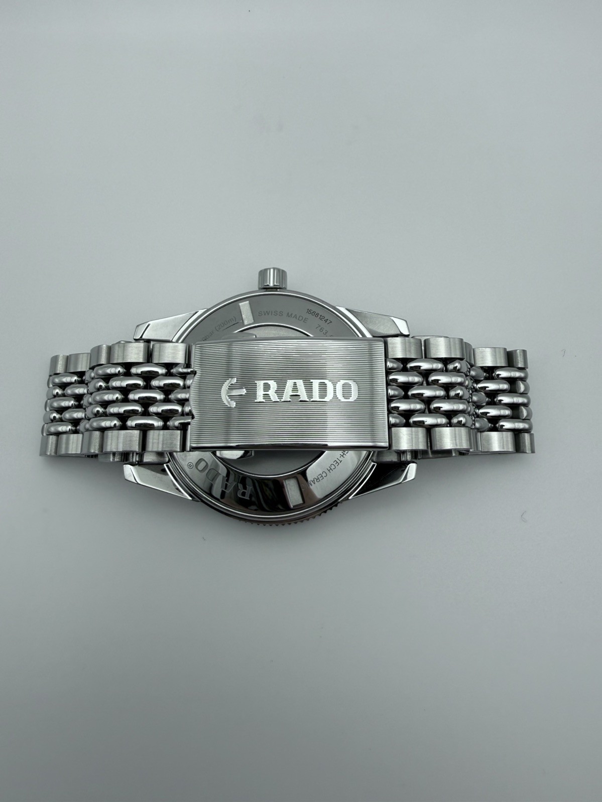 RADO Captain Cook Blue 42mm, Beads of Rice Bracelet, Long Clasp, Ref. 763