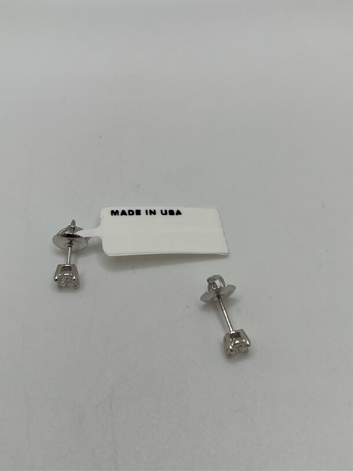 IGI Certified Lab Grown Diamond Solitaire Stud Earrings | 1/2 Ct -Round Shape sc