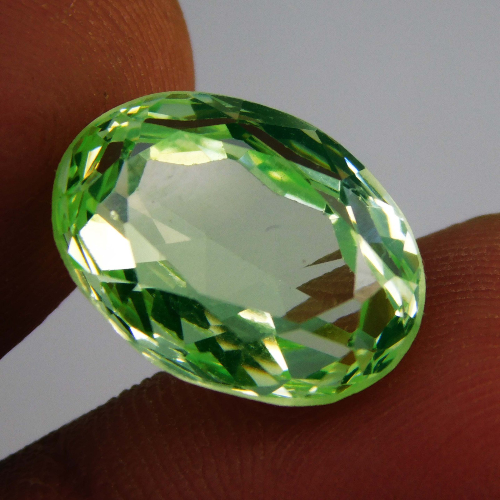 Certified Natural 22 Cts. Green Peridot Oval Cut Loose Gemstone For Jewelry 2pcs