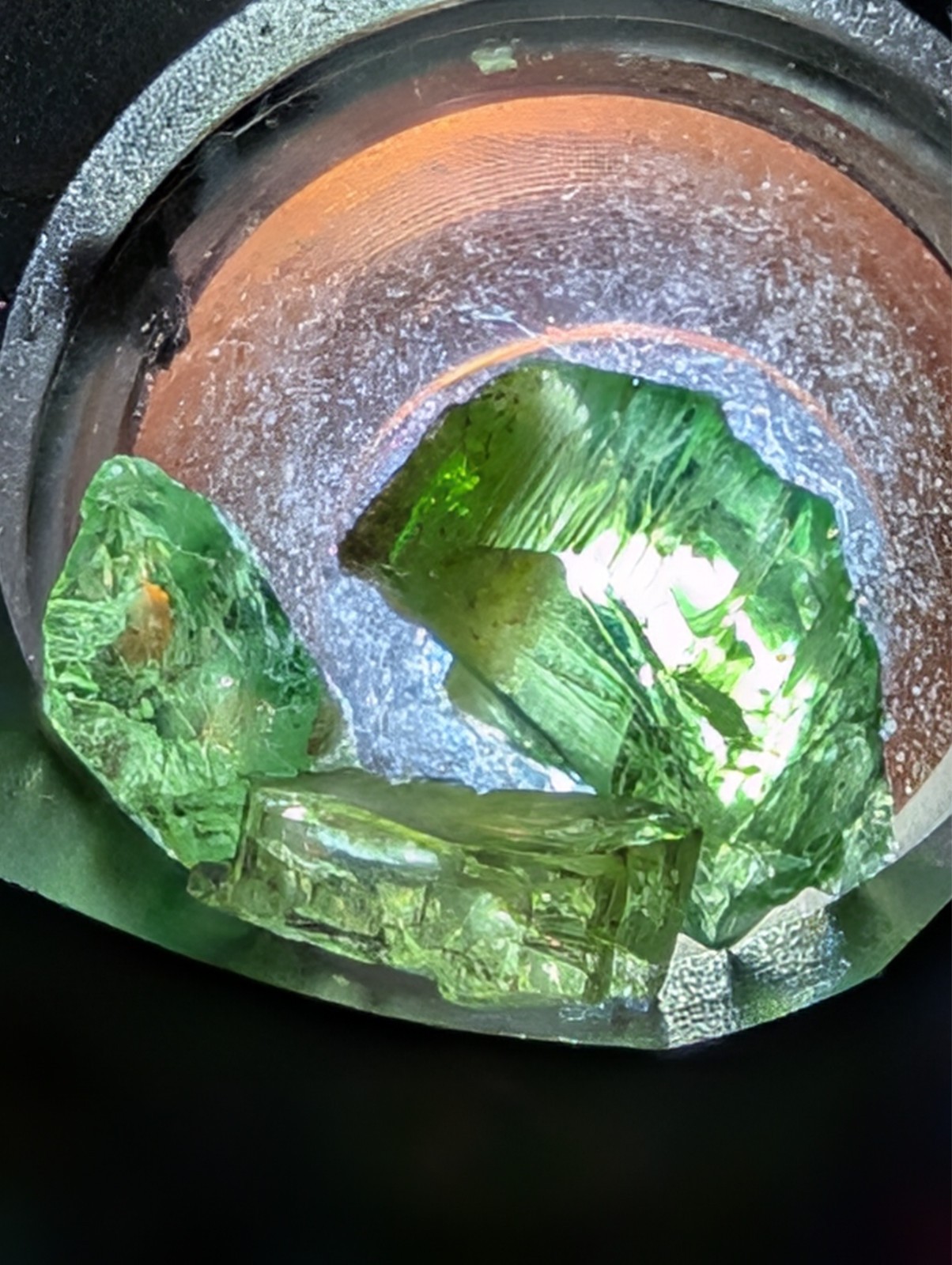 USA Seller 8.00 IF flawless Natural Hiddenite facet rough gemstone