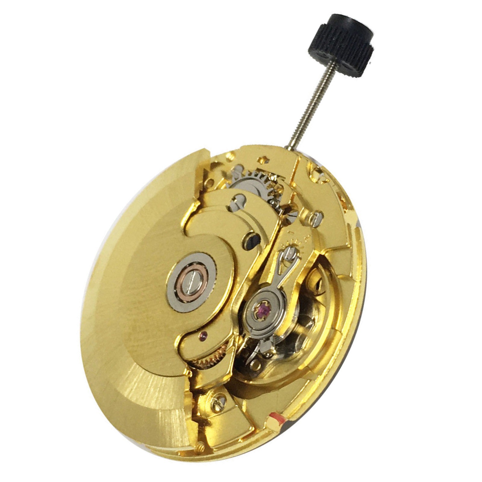 White/Gold Retro Clone 25 Jewels Automatic Watch Movement For ETA 2824 2824-2 Hu