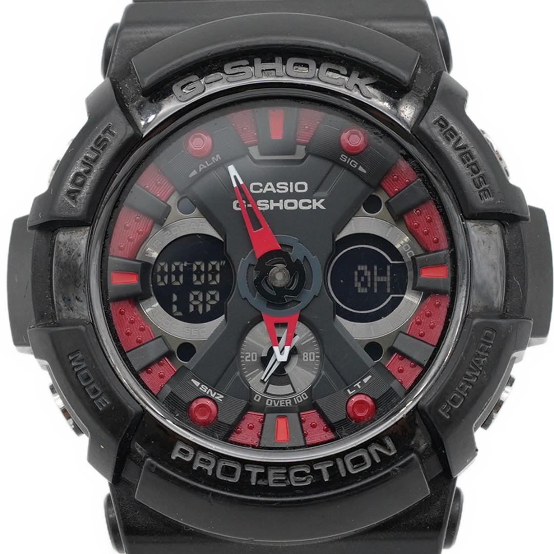 [Good Condition] CASIO G-SHOCK GA-200SH-1AJF Black/Red