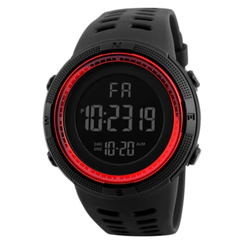 Electronic Watch For Mens Military Sports Watches Luminous Multifunction LED Dig