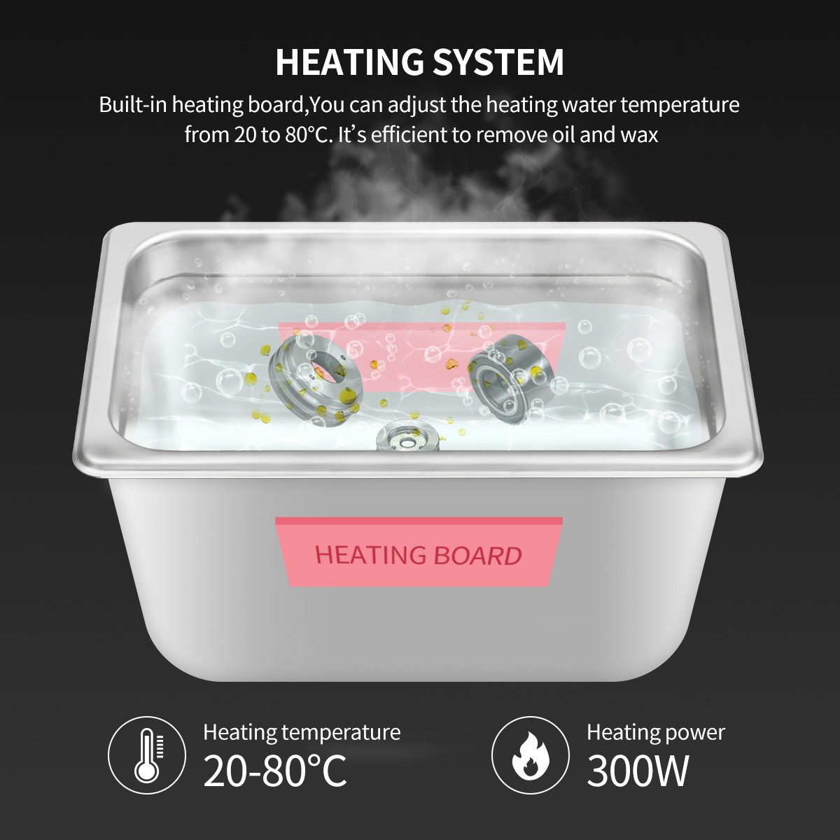 15L Ultrasonic Cleaner Heater Timer Basket Digital Sonic Heating Machine