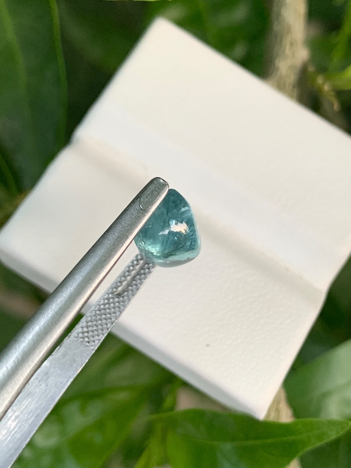 Natural Afghan Lagoon Blue Tourmaline 4.7 Ct Untreated Cushion Loose Gemstone