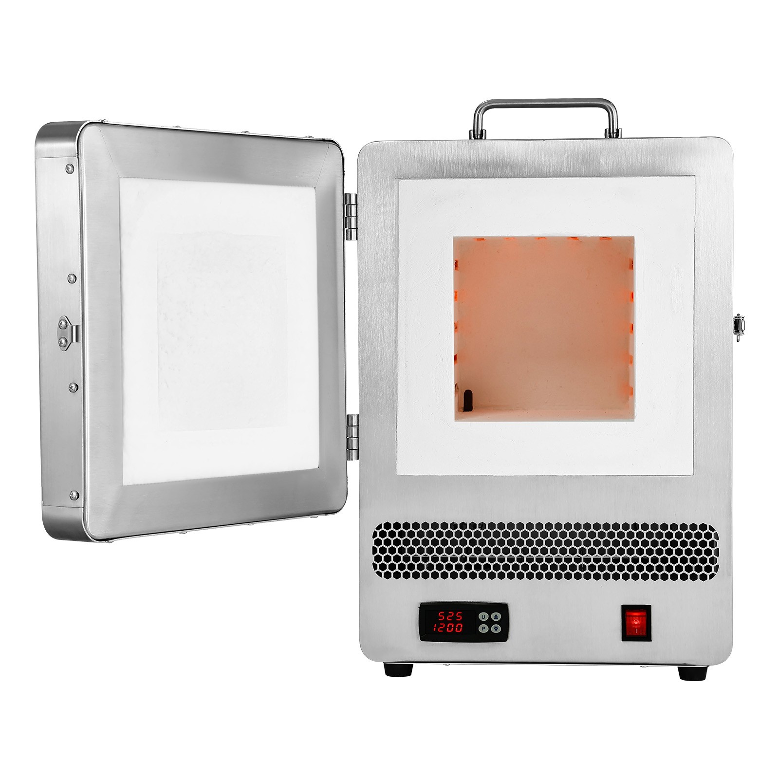 Uimoso Tabletop Electric Kiln 1500W 2192℉ for Wax, Casting, and Clay Projects