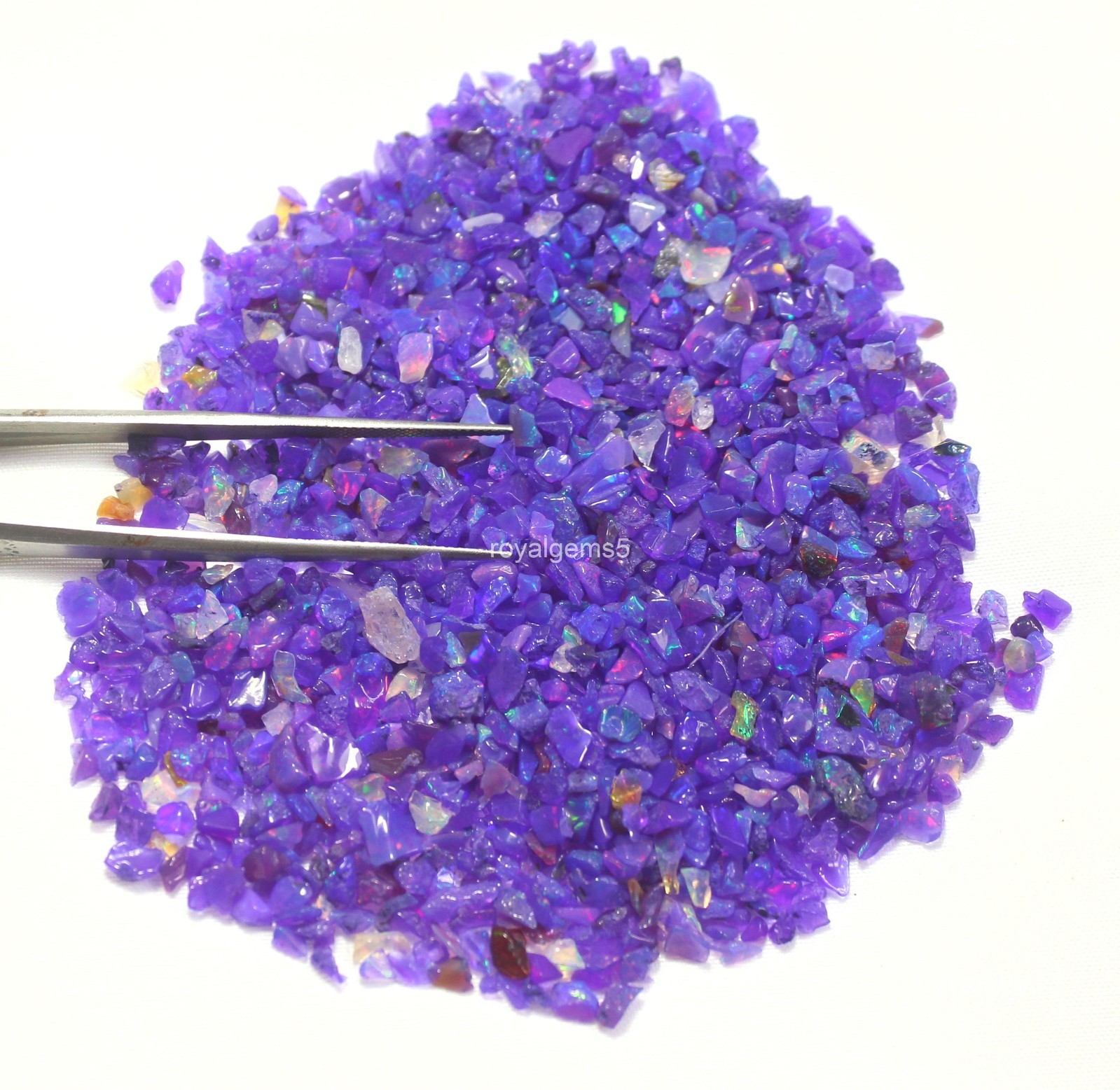 100 Pcs Natural Baby Opal Gemstone Handcrafted Rough Wholesale Lot 1x1x1 mm