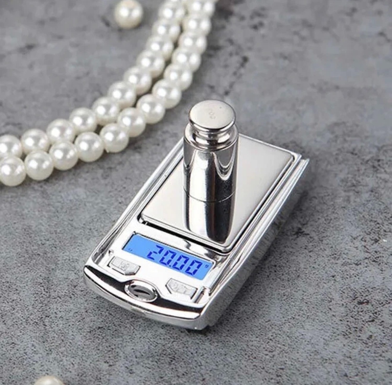 Portable Car Key Digital Scale 0.01g-100g/200g Mini Jewelry Weighing LCD Display