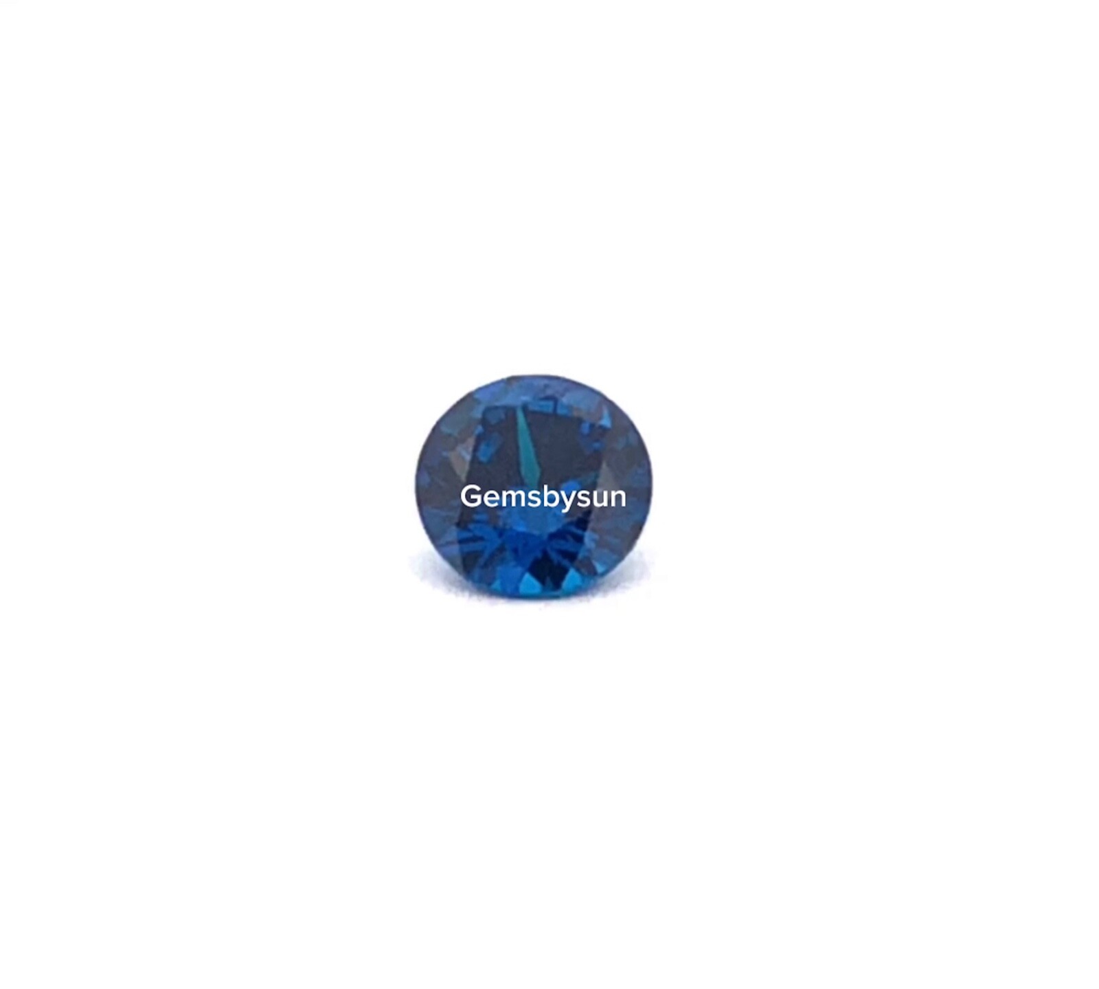 Cubic Zirconia Blue Topaz Round Faceted AAA CZ Loose Stones (1mm – 15mm)