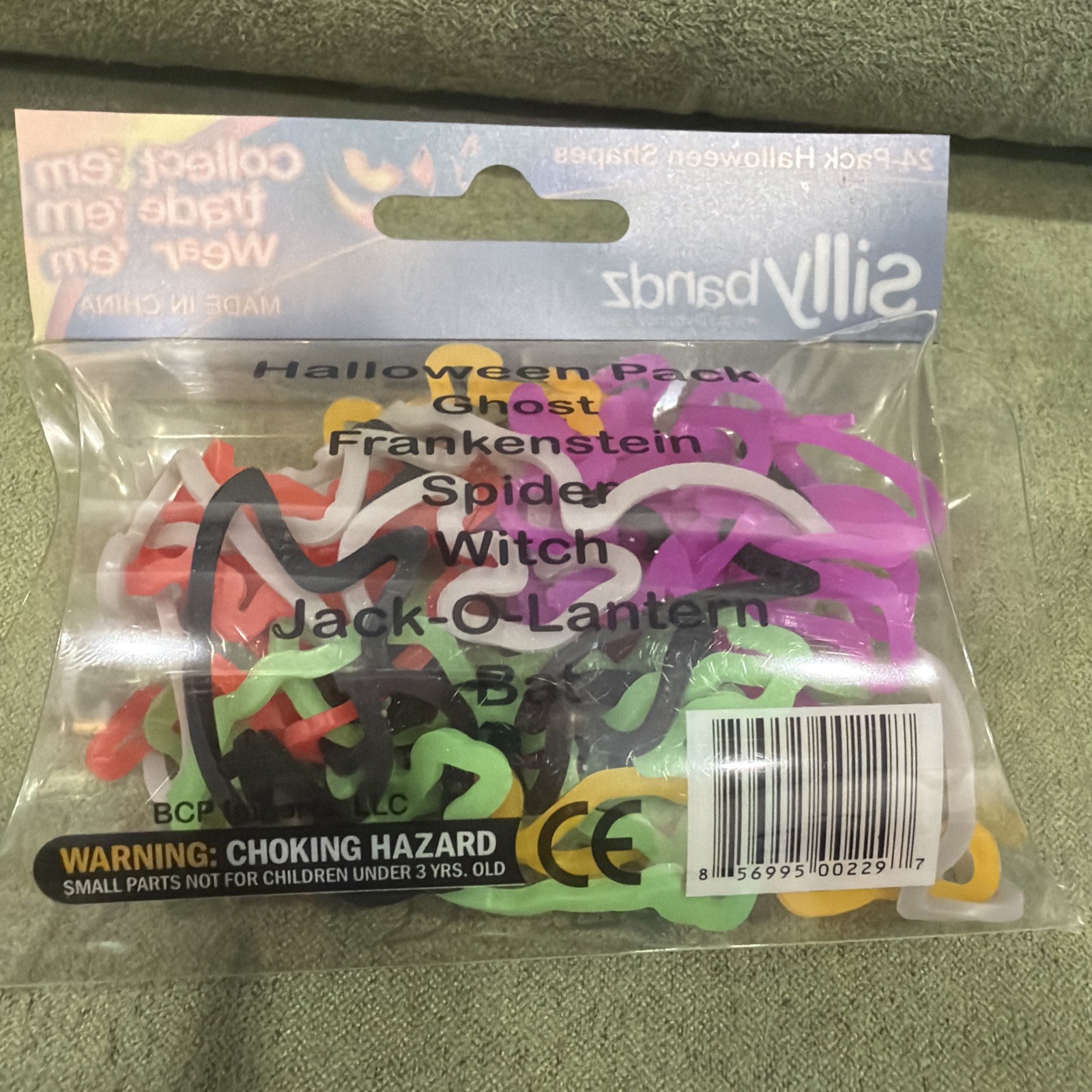 Silly Bandz Elastic Silicone Bracelets Halloween shapes Bands PARTY Favors NEW