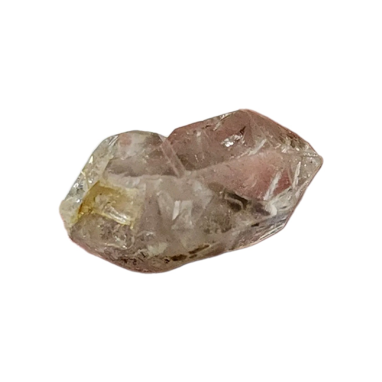 Herkimer Diamonds Quartz Crystal Set Of 2-83cts, 16.5g Jewelry Pieces NY Dug