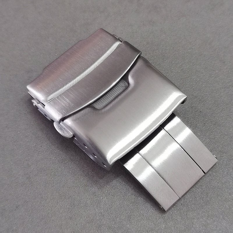 316L Stainless Steel Solid Watch Buckle Watch Band Clasp 16-24mm US Stock