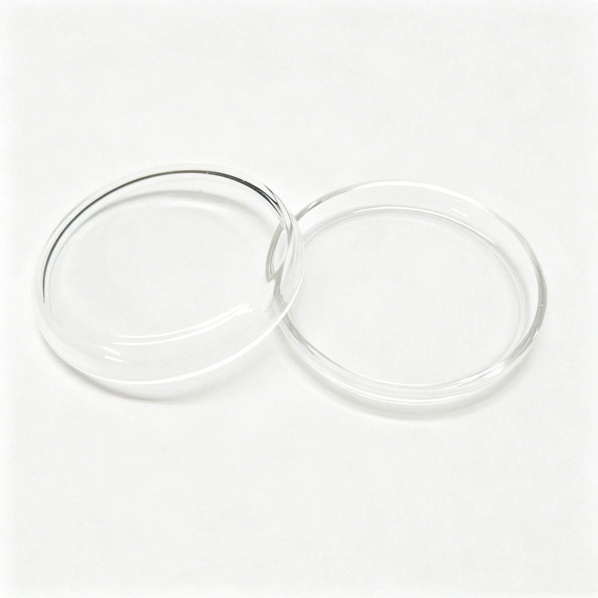 Lid Shaped High Domed Watch Crystal Round Mineral Glass Mirror Lens 25mm-34.5mm