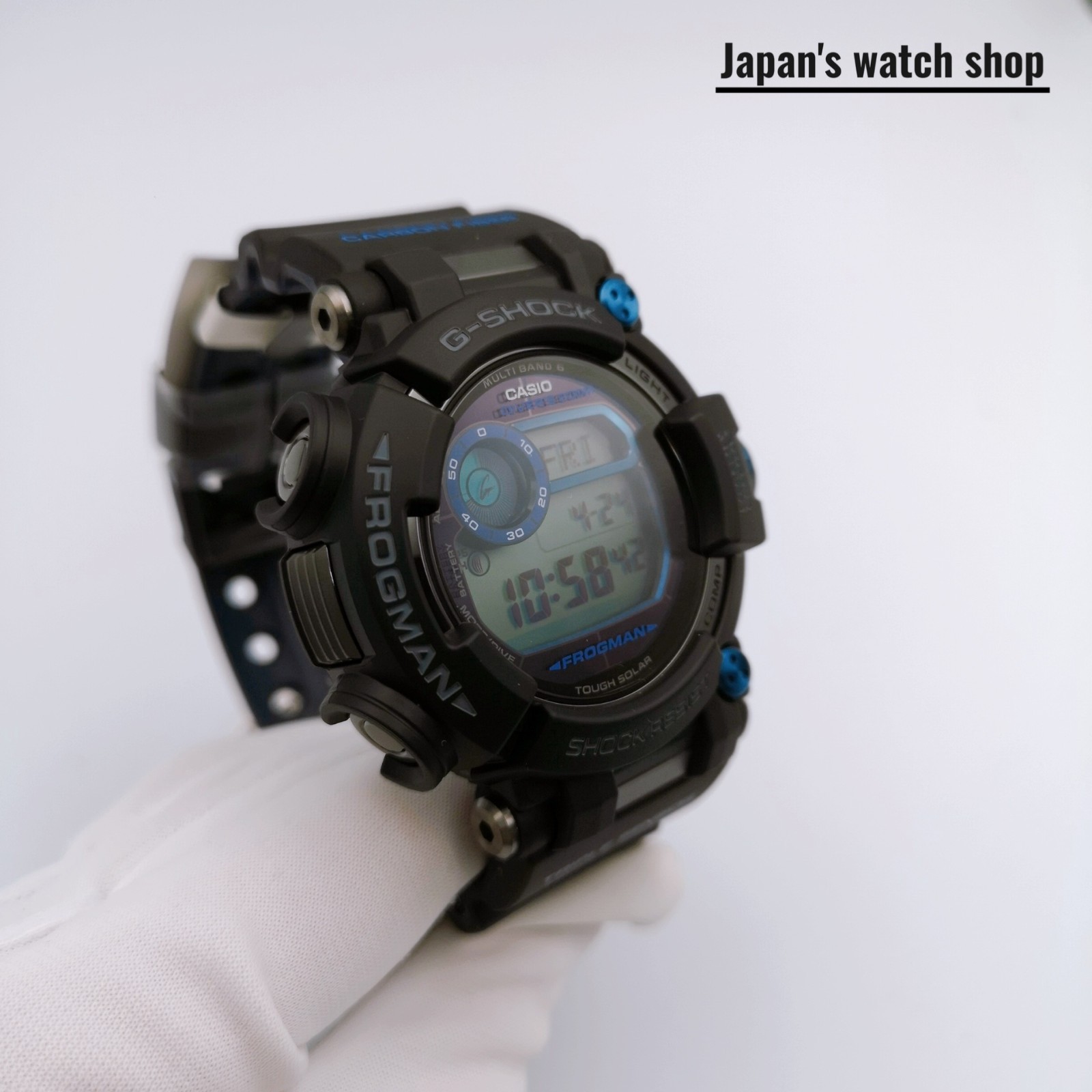 CASIO G-SHOCK GWF-D1000B-1JF Blue Master of G FROGMAN 6 Men’s Watch New in Box