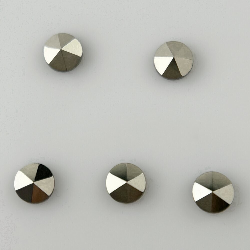 100pcs Marcasite Round Cut Size Choice Loose Gemstones HIGH QUALITY Stone
