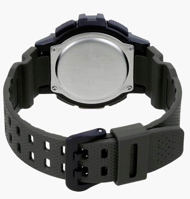 Casio WS-1200H-3AV, 10 Year Battery Watch, 100 Meter, Fishing Gear,3 Alarms, NEW