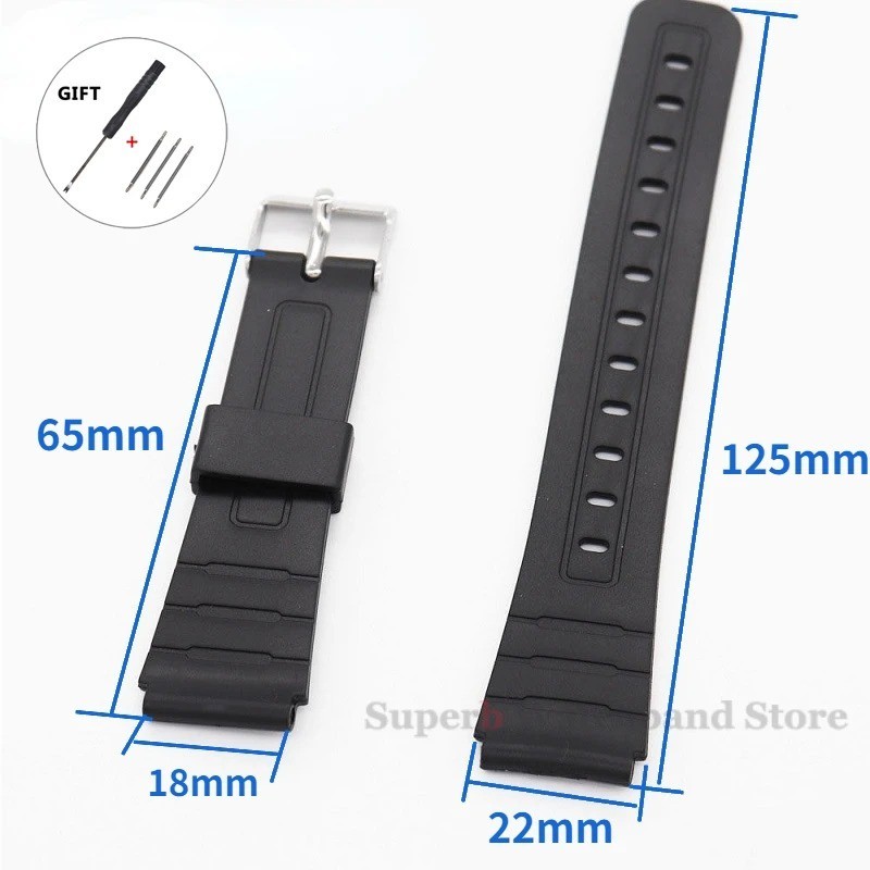 For Casio Watch Band – F-91W F-91WG F-93W F-94WA F-105W F-106W FLB-91W F-28W