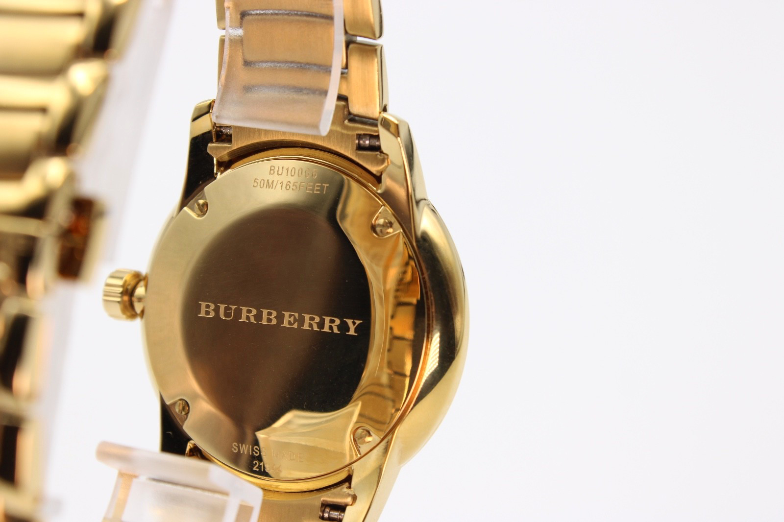 BURBERRY THE CLASSIC BU10006 Men’s Yellow Gold Watch