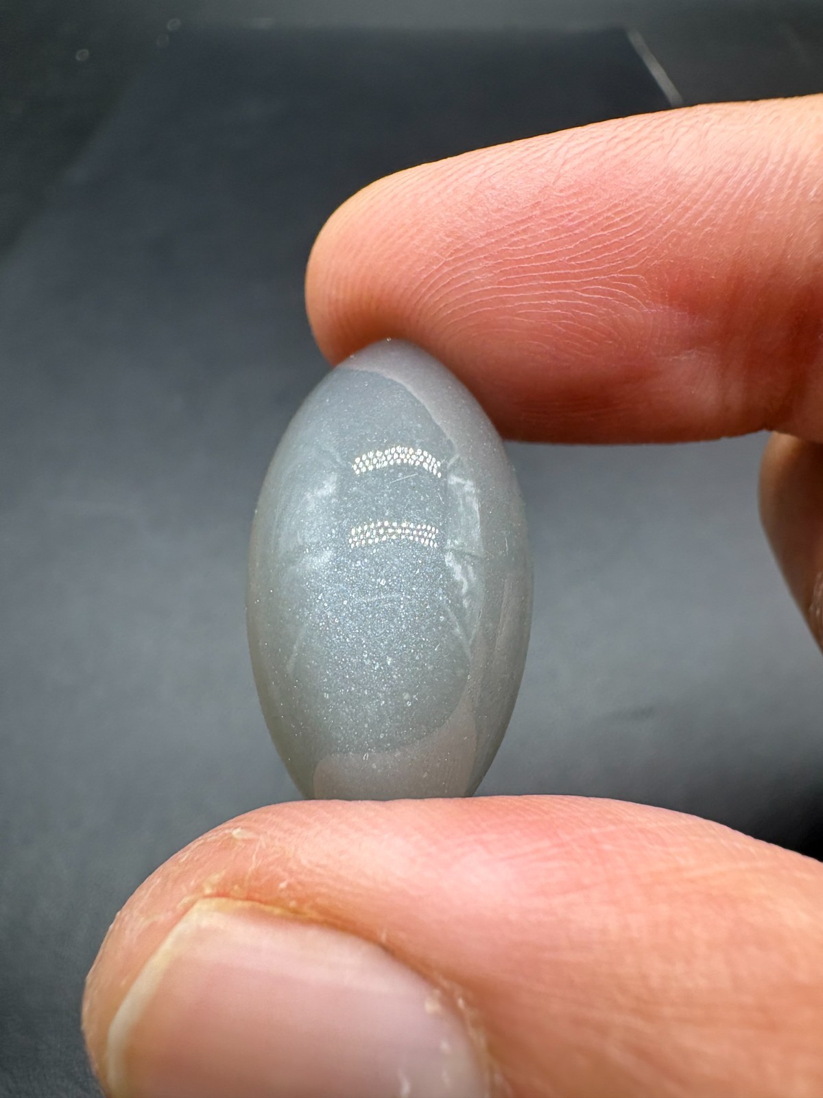 Natural Grey Moonstone Marquise Cabochon 30X15mm Loose Gemstone | 28.30 Carats
