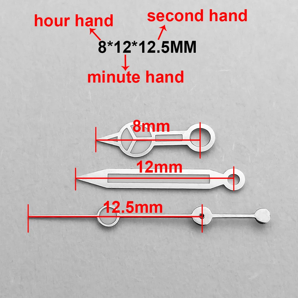Luminous Watch Hands For ETA 2824 2836 Movement Mechanical Wristwatch Parts