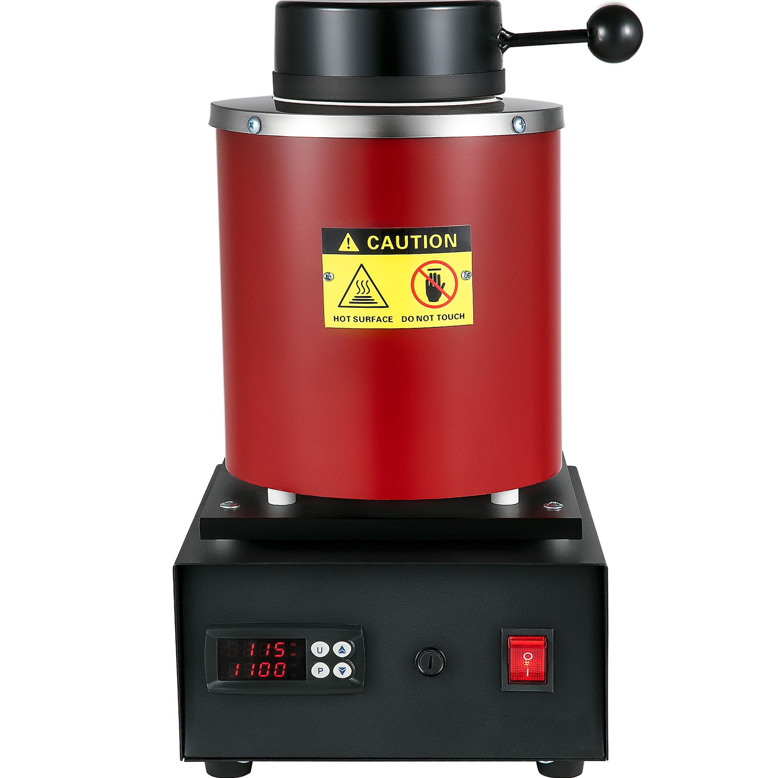 Uimoso Electric Gold Melting Furnace with Ceramic Crucibles and Ingot Mold