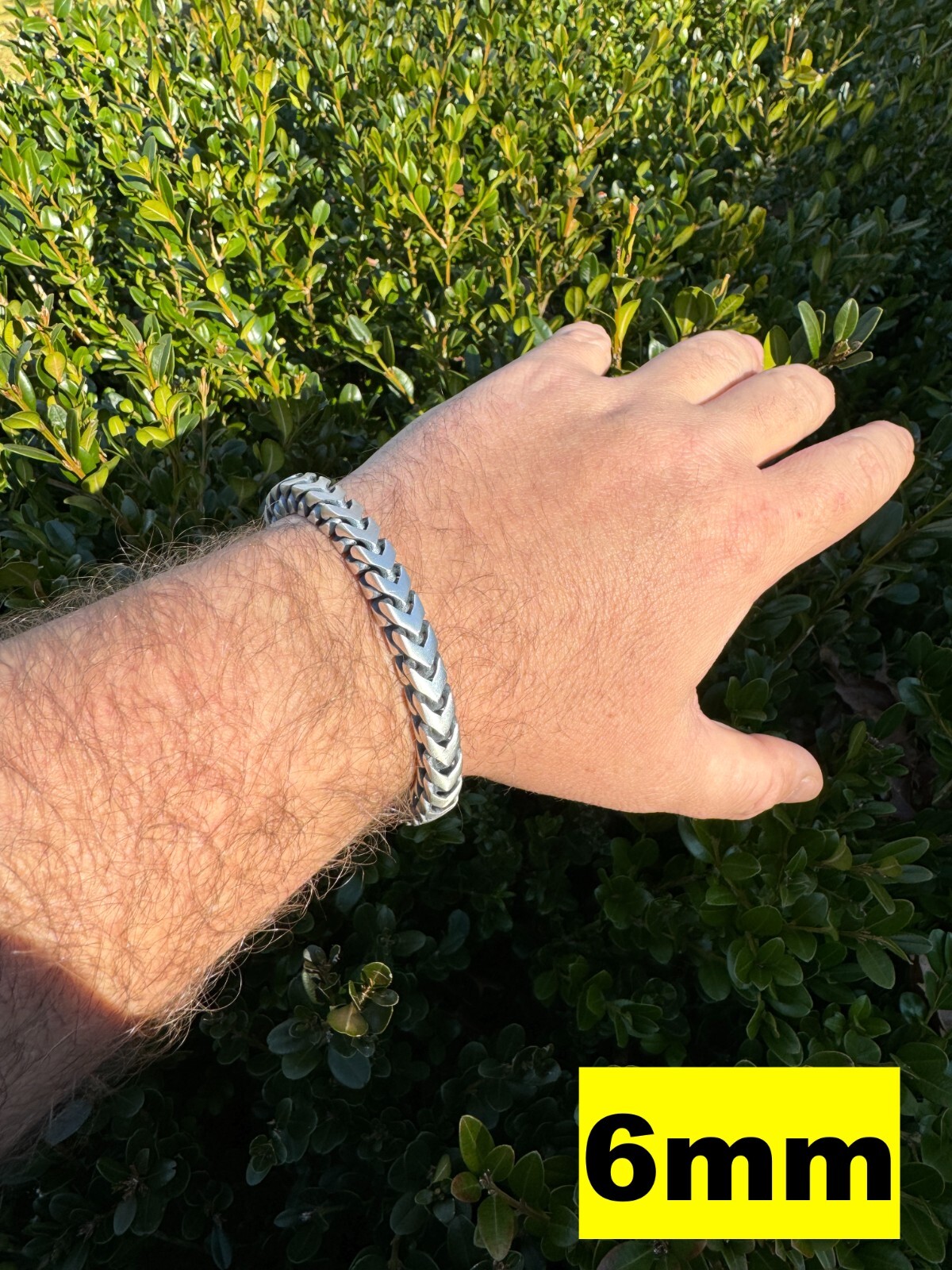 Franco Bracelet Black Oxidized Real 925 Sterling Silver Box Clasp 4-10mm Mens