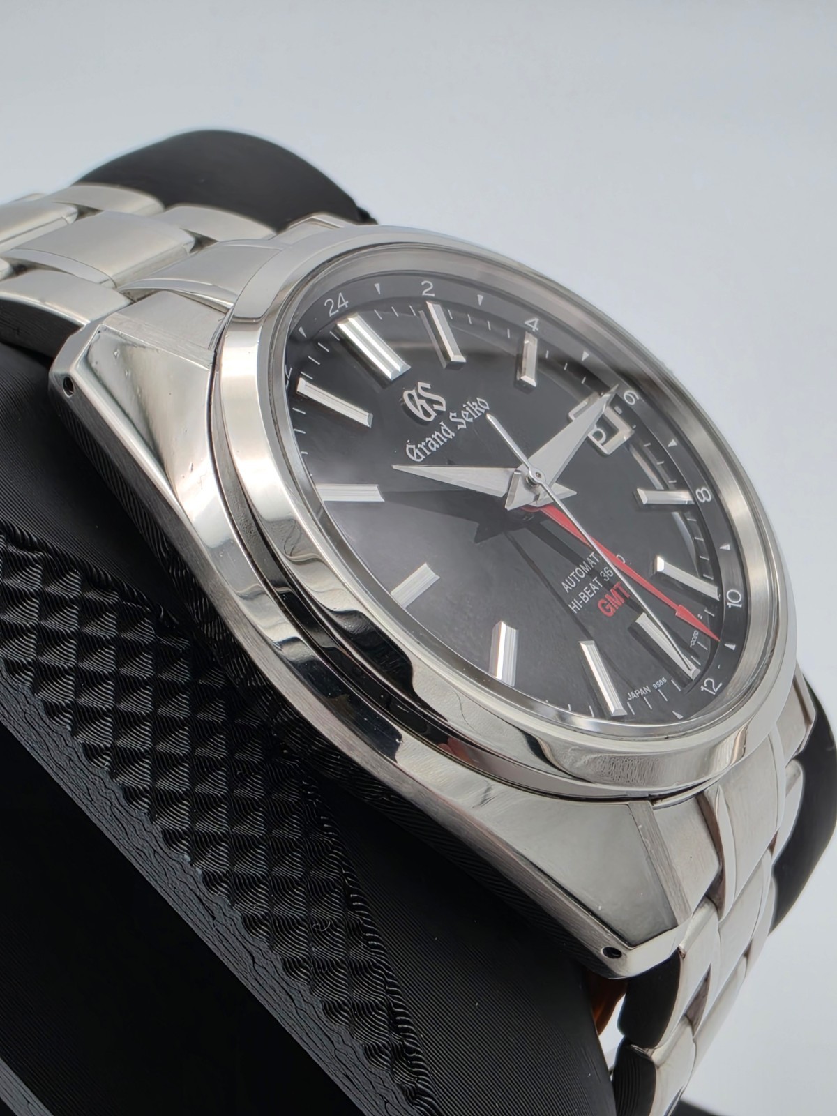 Grand Seiko 9S Mechanical SBGJ203 Stainless Steel 40mm Black Dial
