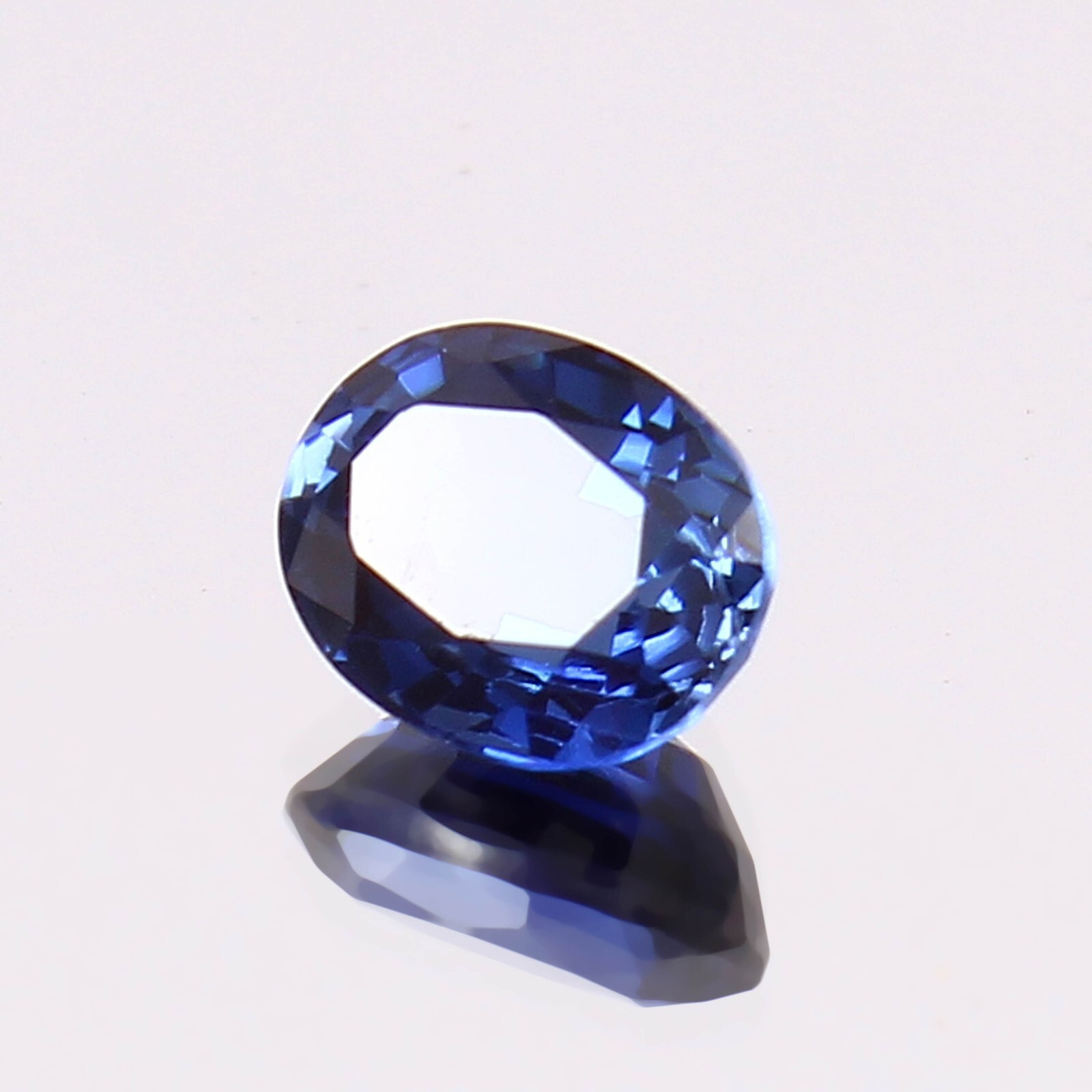 AAA Natural Flawless Ceylon Blue Sapphire Loose Oval Gemstone Cut 1.20 CT -7x5MM