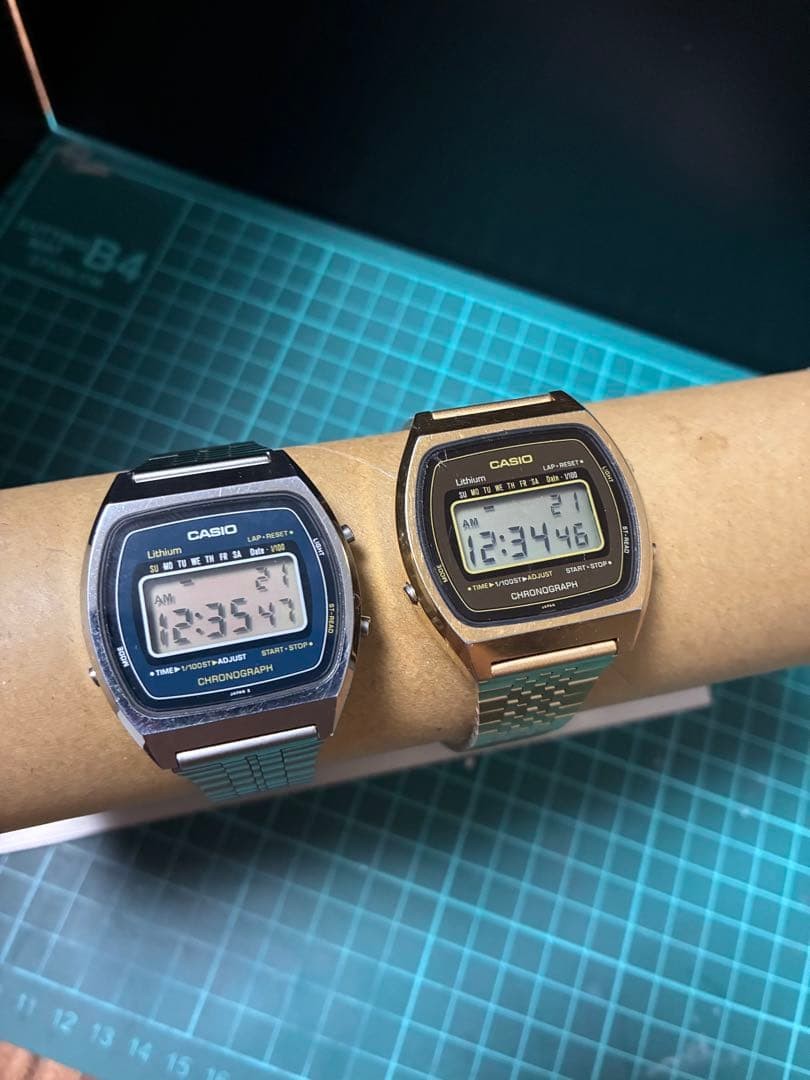 CASIO Digital Wristwatch Vintage Cheap Casio 140 S830 Working