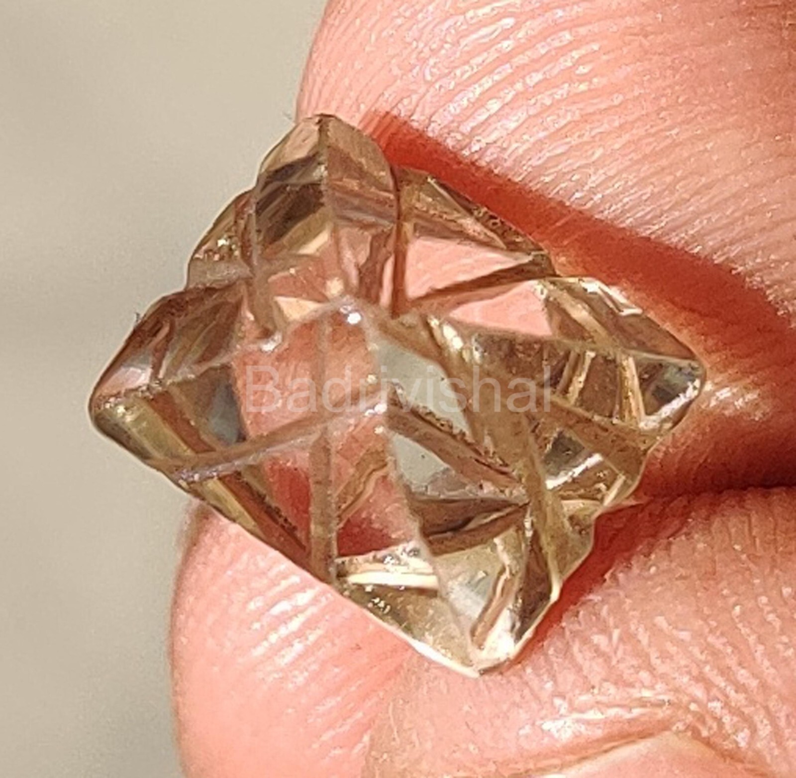Raw Diamond 4.01Ct D-Color Certified Colorless CVD Loose Gemstone FL-Clarity EKU