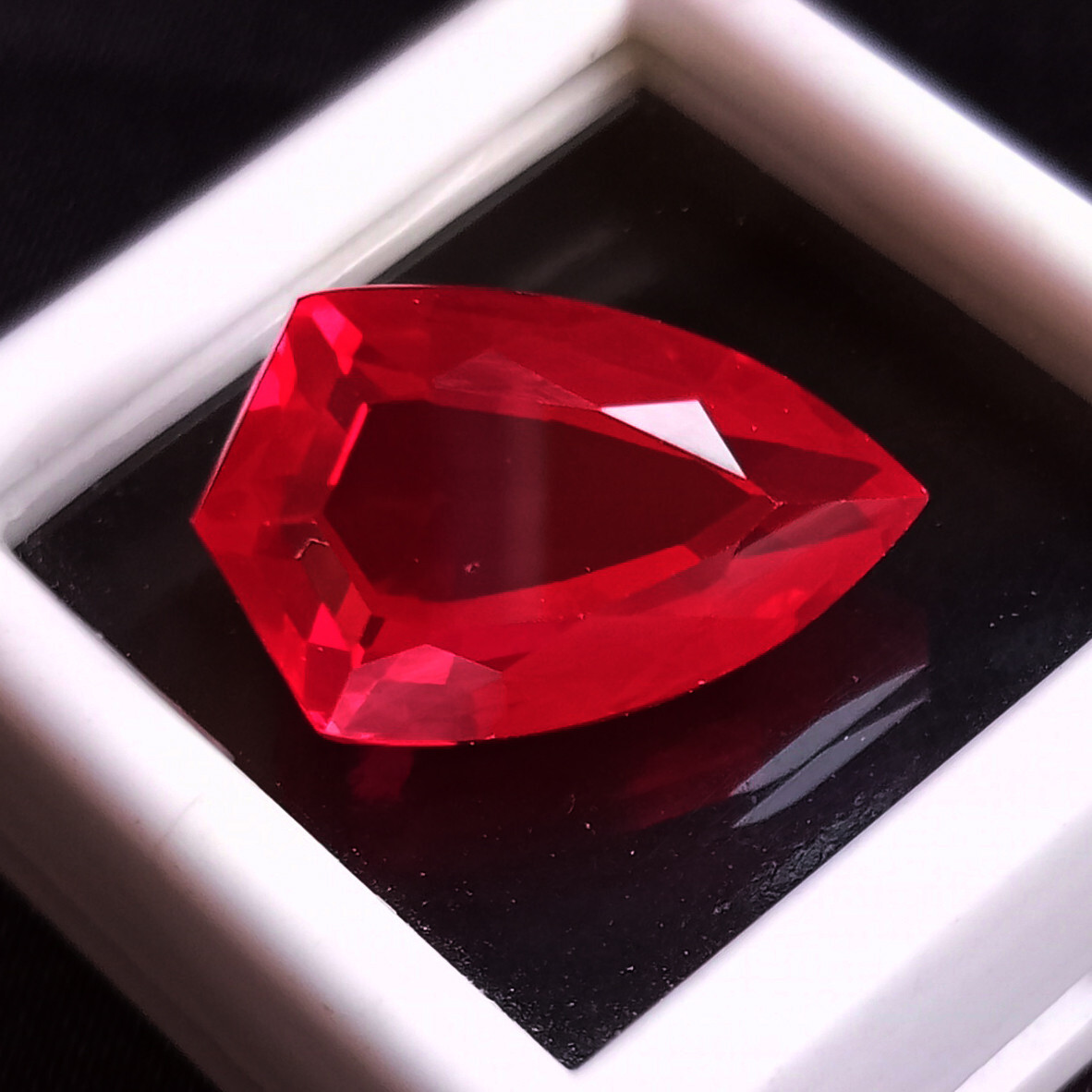 Natural Fancy Cut Blood Pigeon Red Ruby 11.80 Ct Certified Loose Gemstone
