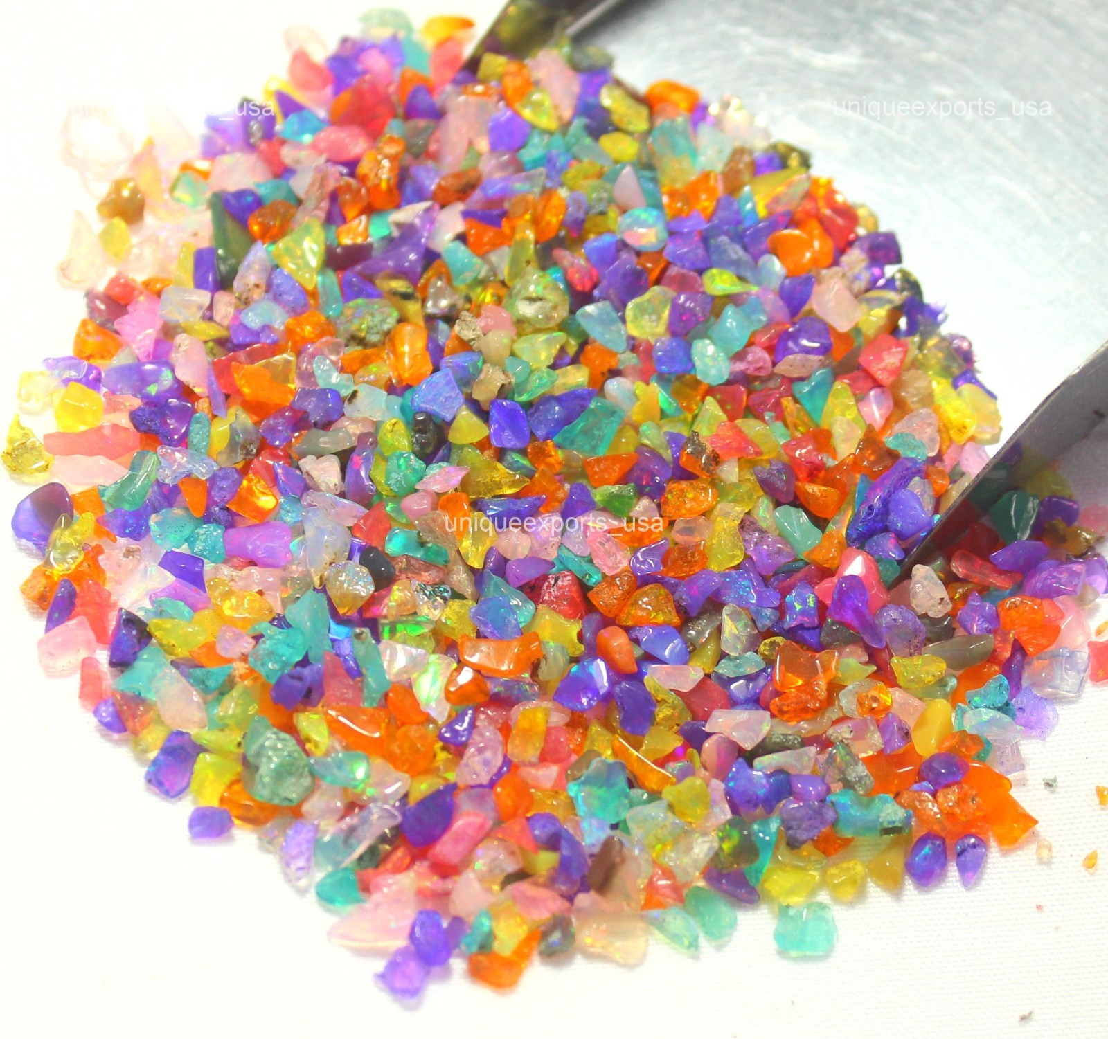 Baby Opal Handmade Earrings Making Rough Natural 100 Pcs Wholesale Lot 1x1x1 mm