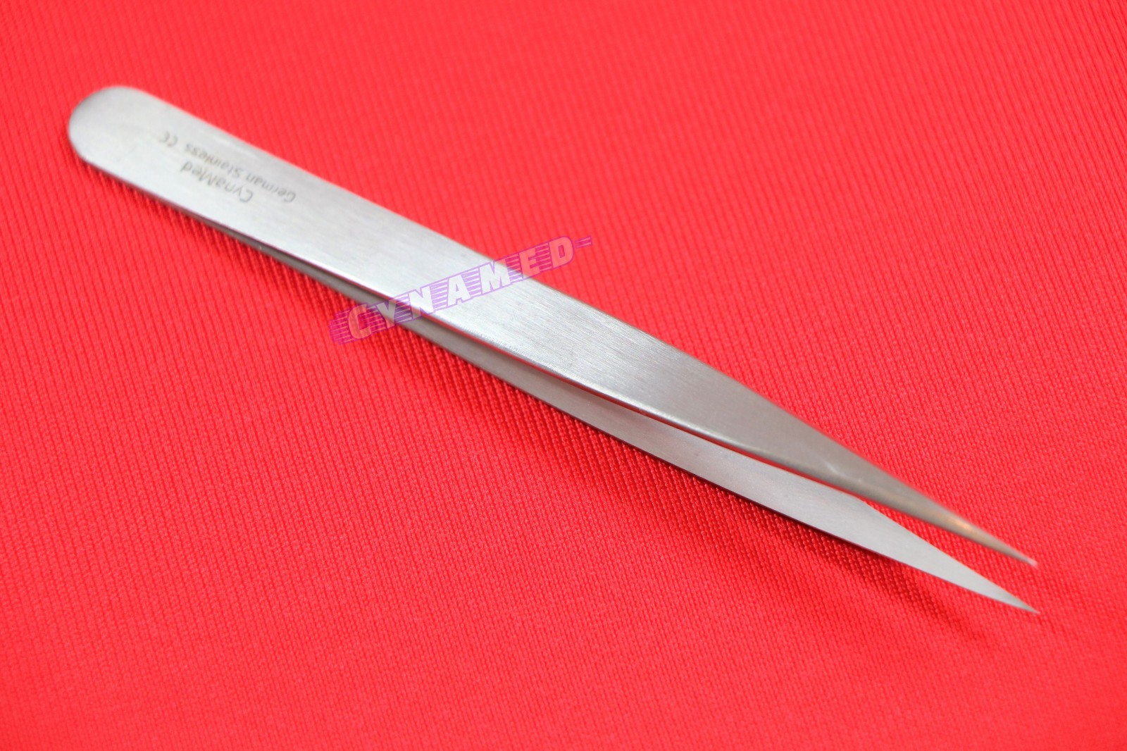 3 PIECES GERMAN STAINLESS FINE TIP SHARP TWEEZERS FORCEPS FOR JEWELRY REPAIRMENT