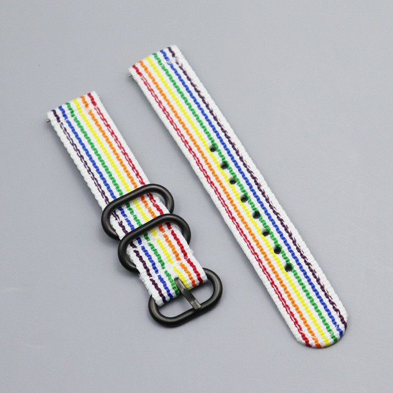 High Quality Nylon Watch Band Sports Strap 18mm for Casio F84/F91/F91W/F94/F105
