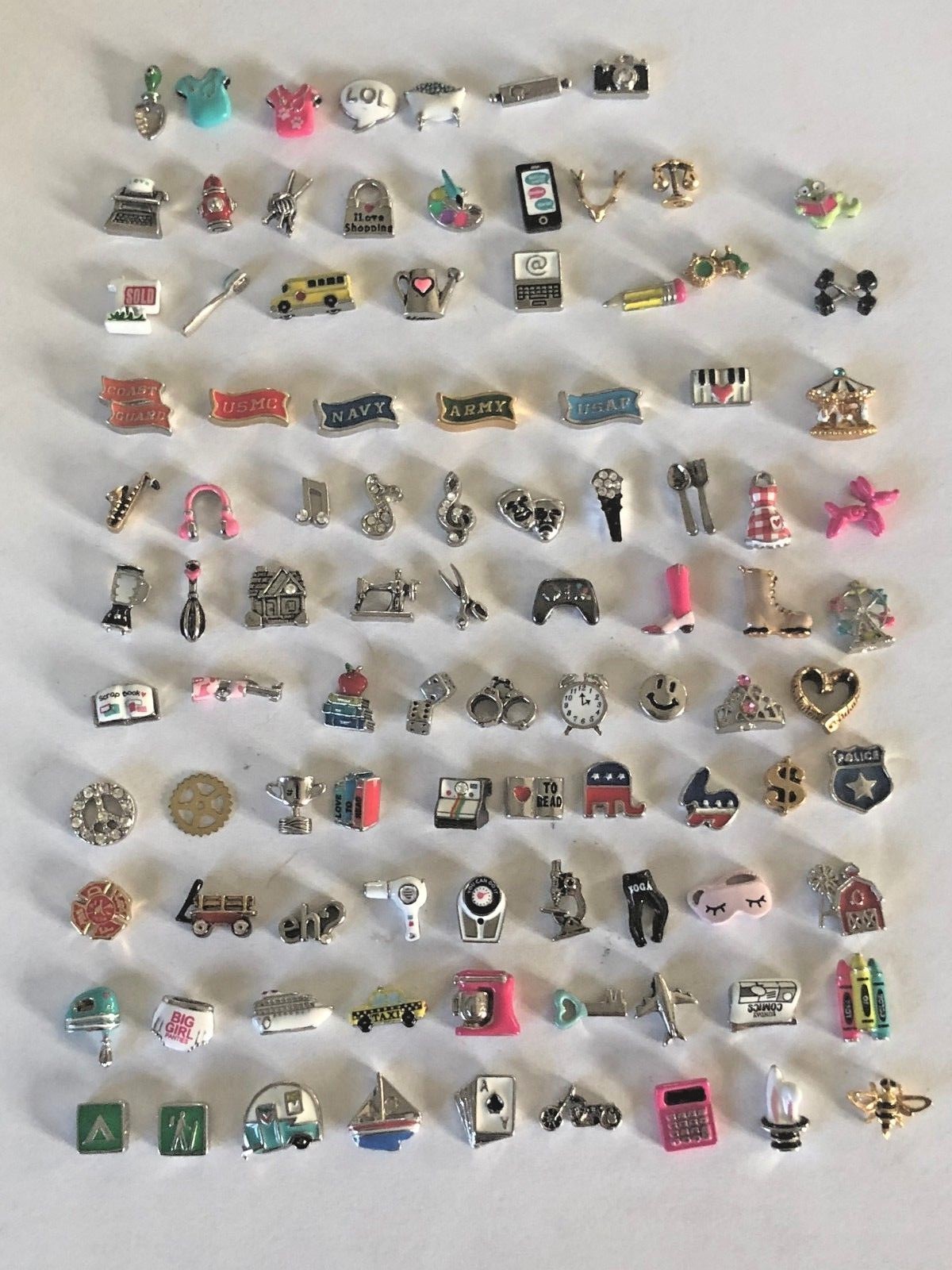 Origami Owl Charms Hobbies Crafts Occupations Free Shipping Buy 4 Get Free Charm