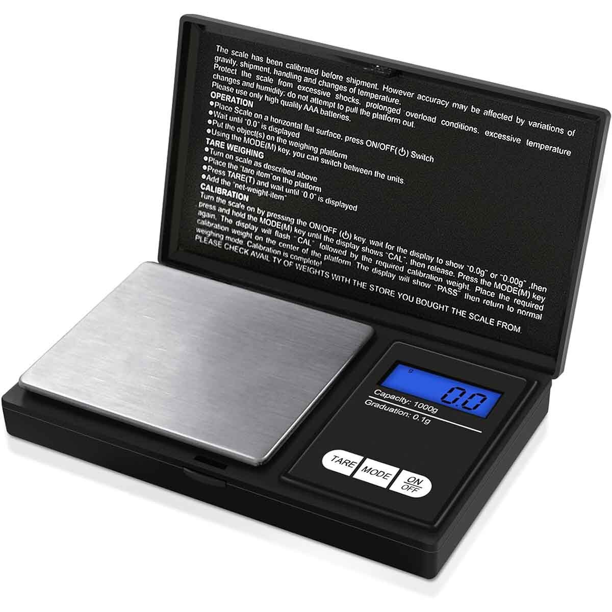 Electronic 1000g/0.1g Gold Weigh Diamond Gram Jewelry Troy Ounce Oz Scale