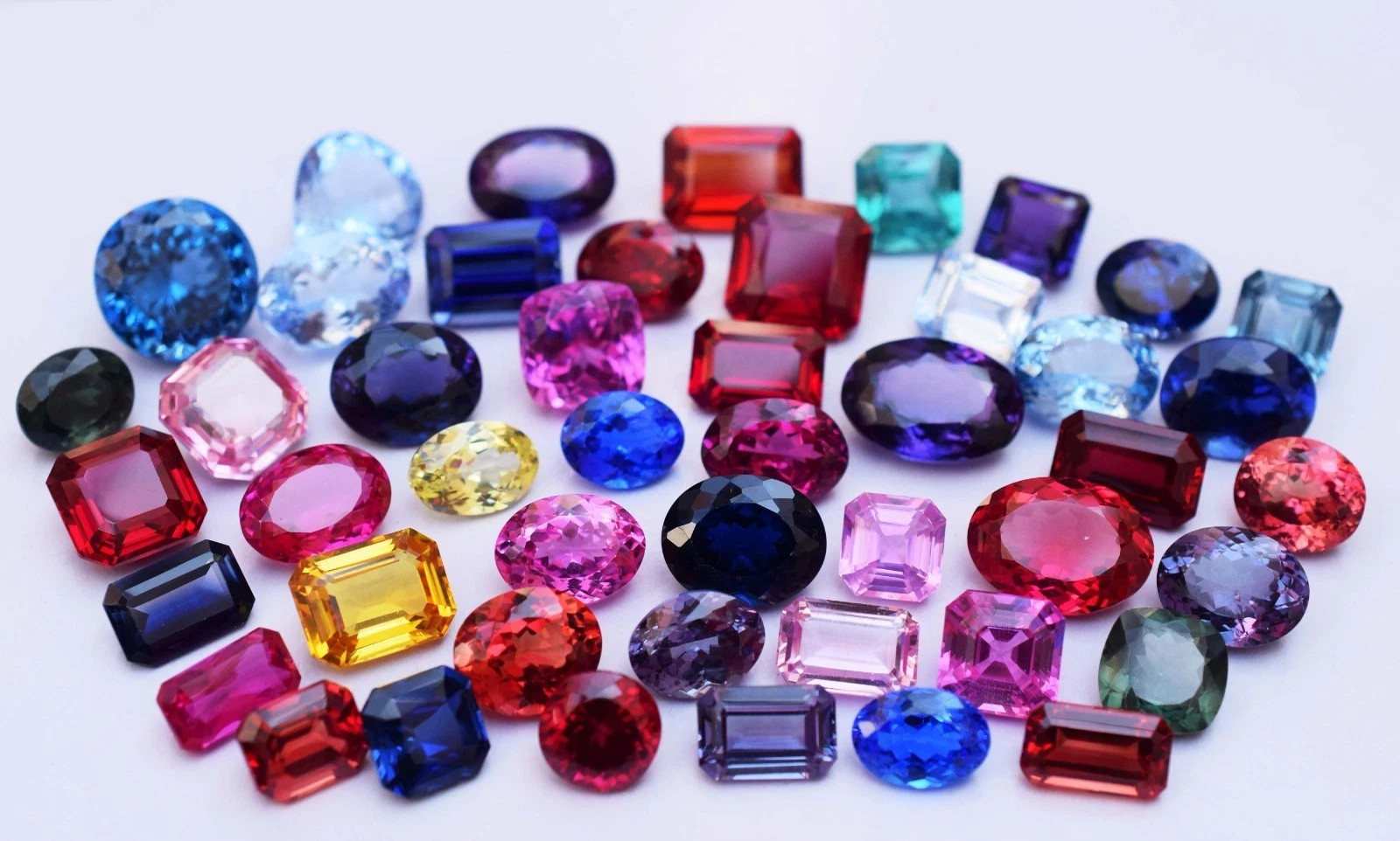 50 Ct Natural Multi Color Topaz Mixed Shape Flawless Certified Gemstone Lot