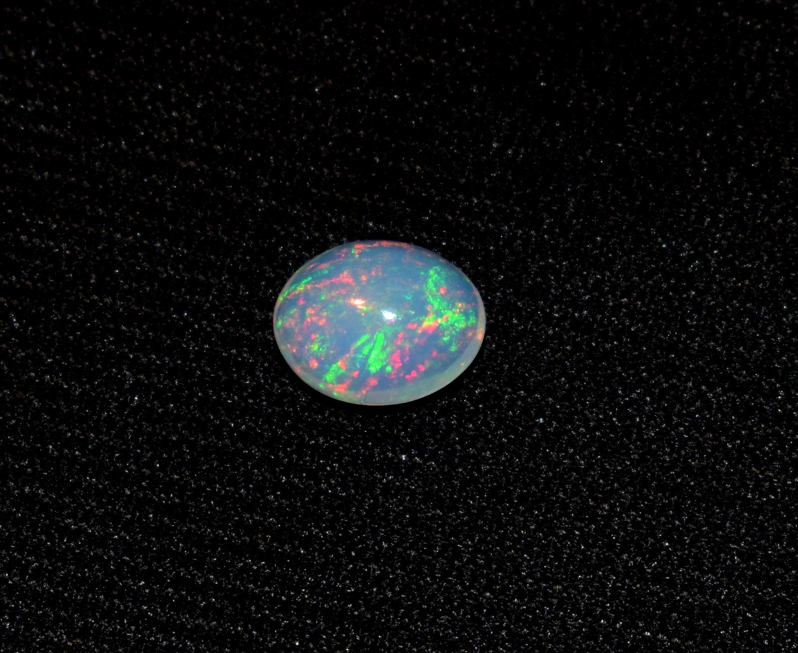 Natural Ethiopian Wello Fire Opal Cabochon Gemstone 7X9mm Loose AAA 02