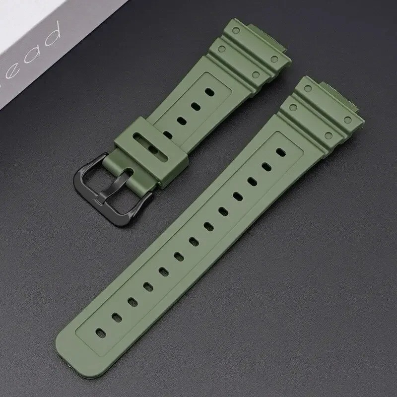 Rubber Strap for Casio G SHOCK GA-2100 DW-5600 DW-6900 Watch Band Sport 16mm onl