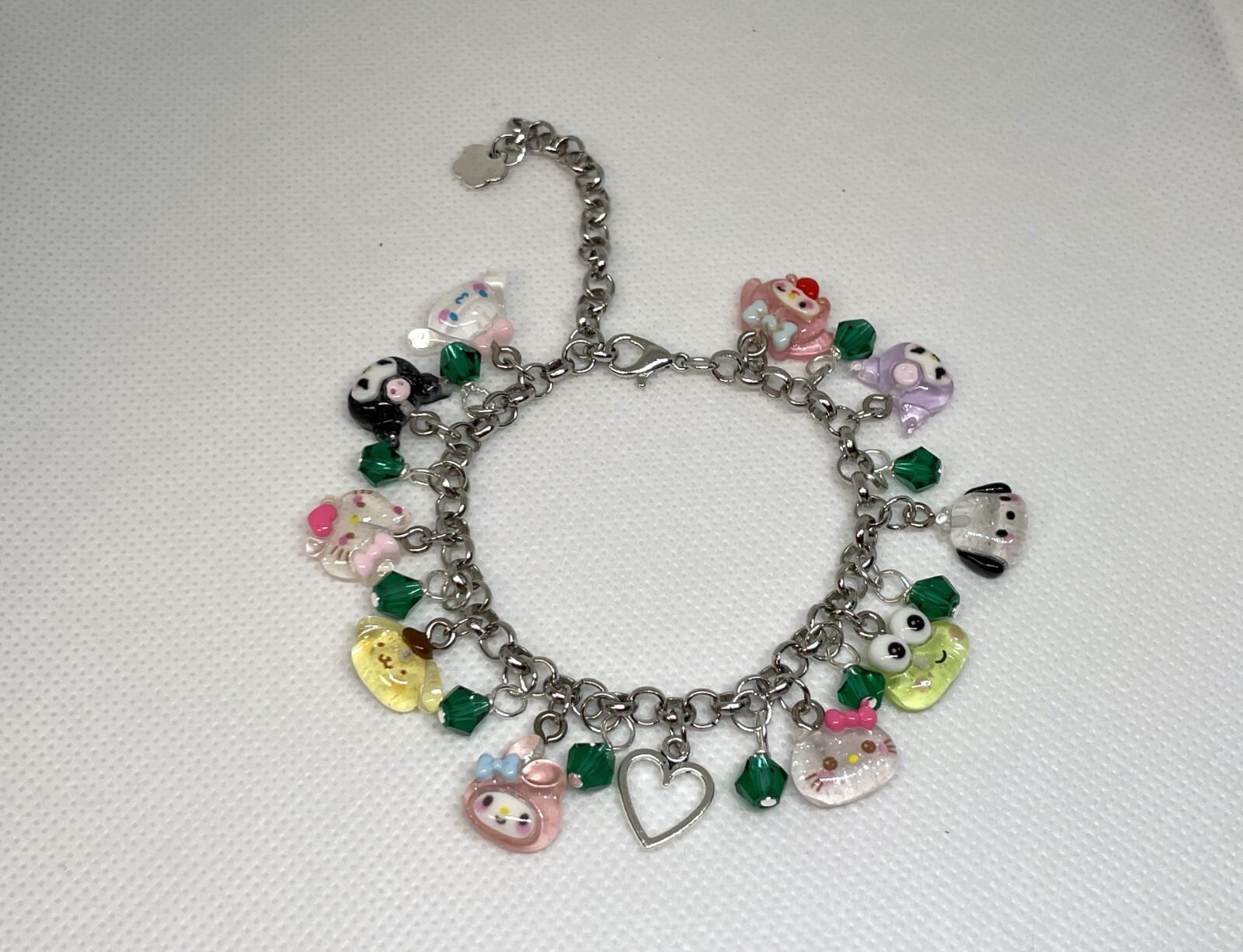 ~Hello Kitty~😺& Friends Charm Bracelet~ Anime Sanrio~Single Chain! 🌈You Pick!!