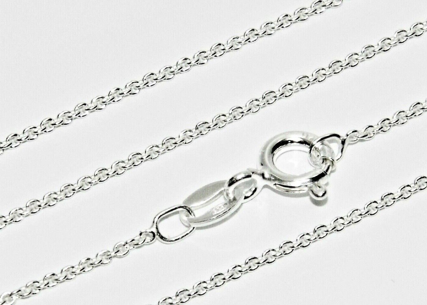 Sterling Silver Belcher Chain Necklace – 16″ 18″ 20″ 22″ 24″ 26″ 30″