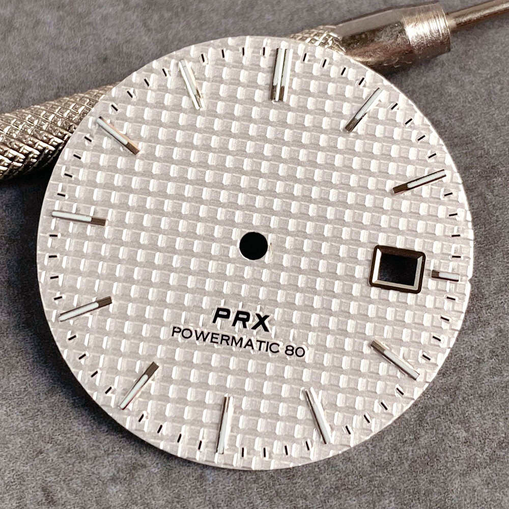 40mm Steel Watch Case Sapphire For Super Player Mod Prx Case Dial Fit NH35 NH36