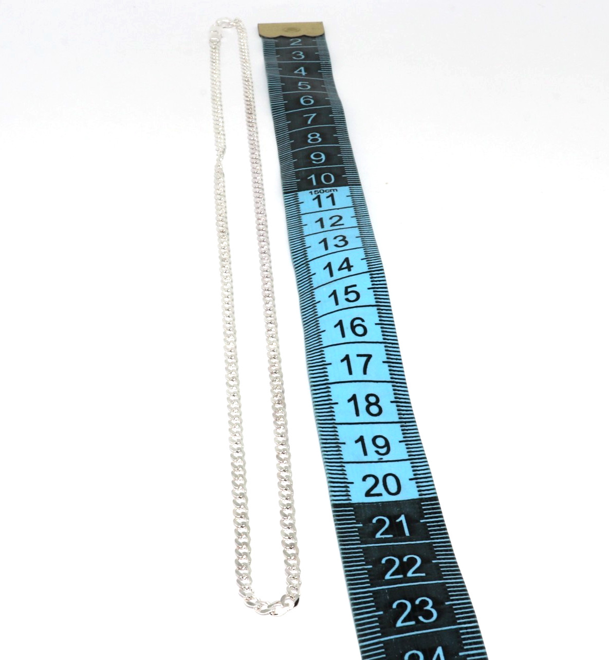 Bandmax 925 Sterling Silver Jewellery Necklace Chain 44cm Length