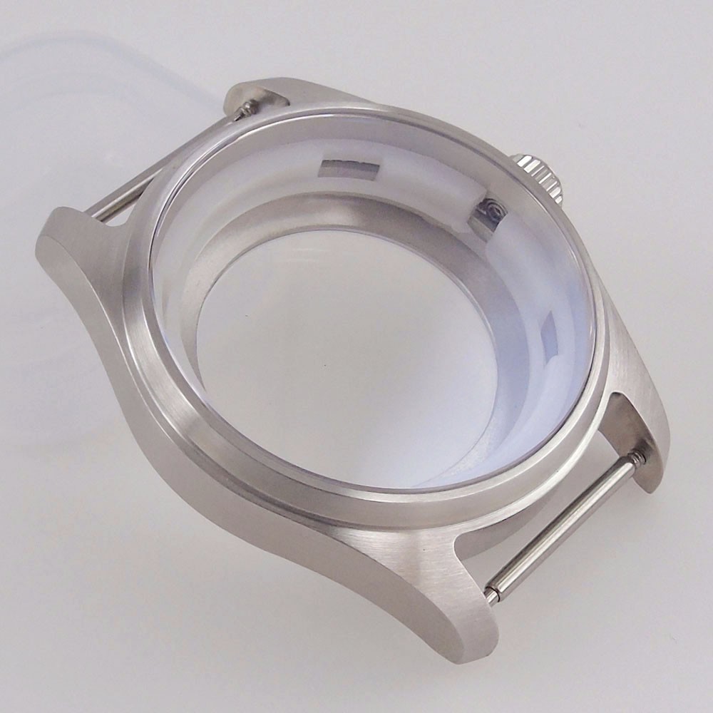 39mm Classic Pilot Sapphire 20ATM Diver Watch Case For Seiko NH35 NH36 ETA2824