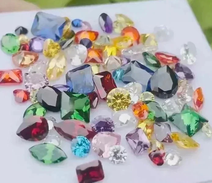 50 Ct+ Mix Cut Multicolor Certified Natural Cambodian Zircon Lot Loose Gemstone