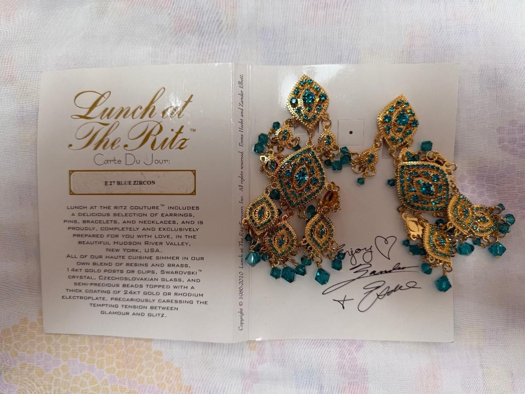 NEW LOW PRICE!!!! lunch at the ritz jewelry BUNDLE vintage/pristine RARE